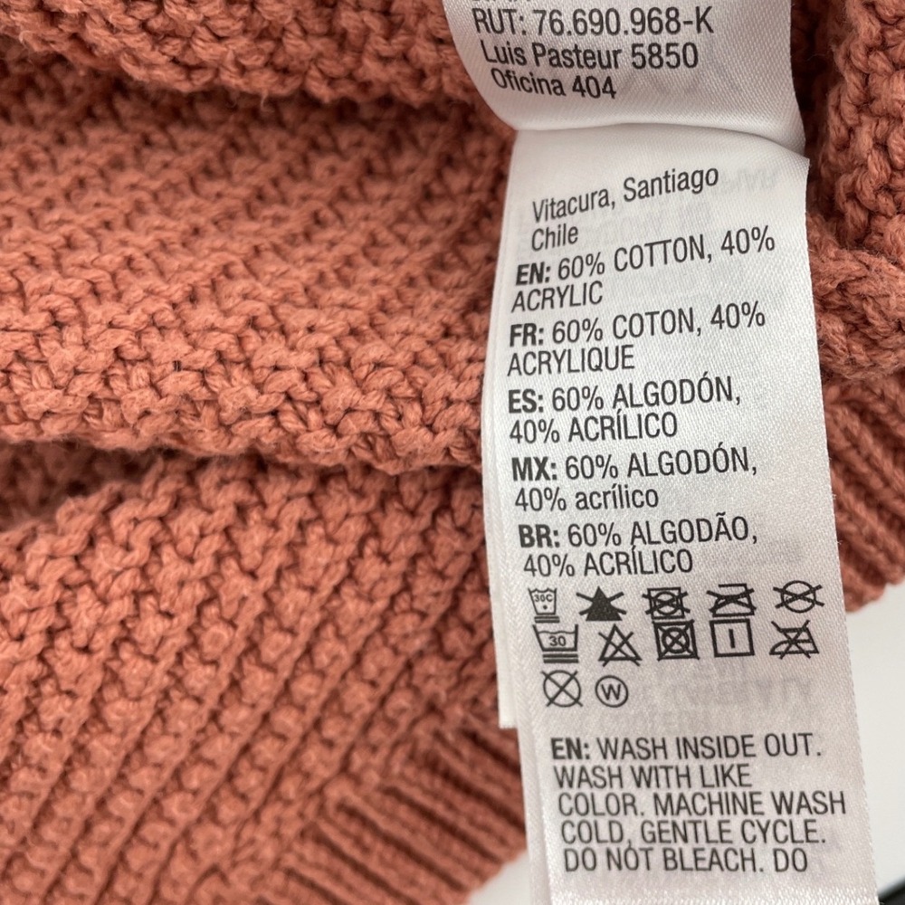 Roxy Women's Scoop Neck Knit Sweater in Dusty Rose - Picture 5 of 8